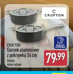 ALDI Garnek aluminiowy z pokrywką Crofton oferta