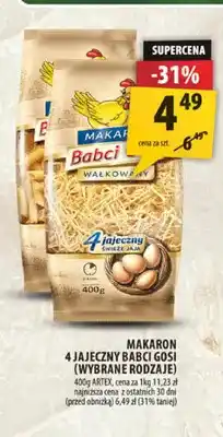 Arhelan Makaron 4 jajeczny Babci Gosi wałkowany oferta
