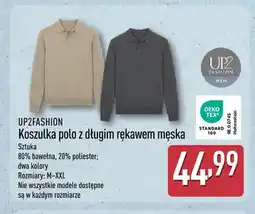 ALDI Koszulka polo z długim rękawem męska UP2FASHION oferta