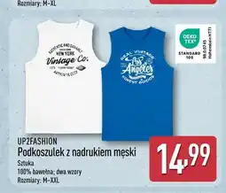 ALDI Podkoszulek z nadrukiem męski Up2fashion oferta