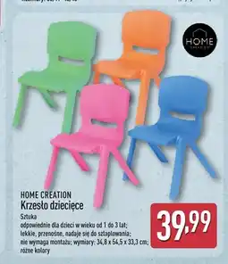 ALDI Krzesło dziecięce HOME CREATION oferta
