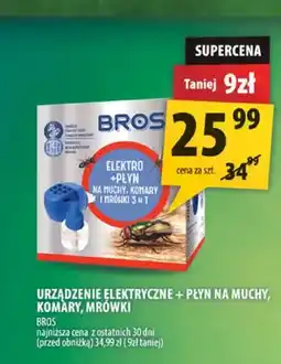 Arhelan Urządzenie elektryczne z płynem na muchy komary i mrówki Bros oferta