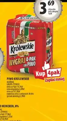 Arhelan Piwo Królewskie 4-pak oferta
