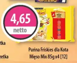 DUO-TES Purina Friskies dla Kota Mięso Mix oferta