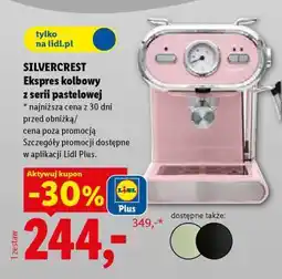 Lidl SILVERCREST Ekspres kolbowy z serii pastelowej oferta