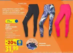Lidl CRIVIT Legginsy damskie funkcyjne oferta