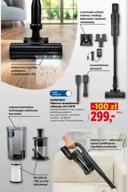 Lidl SILVERCREST Odkurzacz akumulatorowy cyklonowy oferta