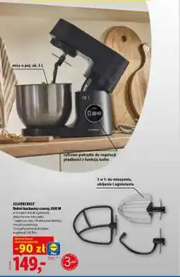 Lidl SILVERCREST Robot kuchenny czarny, 600 W oferta