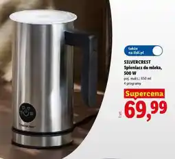 Lidl SILVERCREST Spieniacz do mleka, 500 W oferta