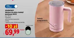 Lidl SILVERCREST Spieniacz do mleka z kolekcji pastelowej, 500 W oferta
