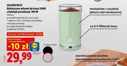 Lidl SILVERCREST Elektryczny młynek do kawy SKME oferta