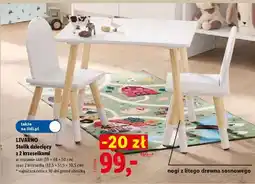 Lidl LIVARNO Stolik dziecięcy z 2 krzesełkami oferta