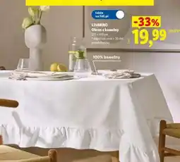 Lidl LIVARNO Obrus z bawełny oferta