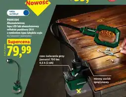 Lidl PARKSIDE Akumulatorowa lupa LED lub akumulatorowy reflektor punktowy 20 V oferta