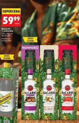 Biedronka Bacardi + szklanka oferta