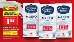 Biedronka Mleko UHT 3,2% Mleczna Dolina, 1 l oferta