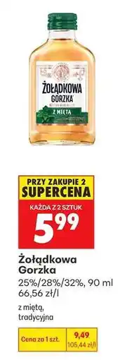Biedronka ŻOŁĄDKOWA GORZKA oferta