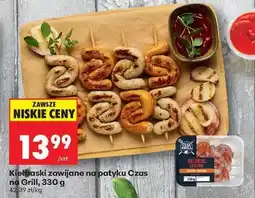 Biedronka Kiełbaski zawijane na patyku Czas na Grill 330 g oferta