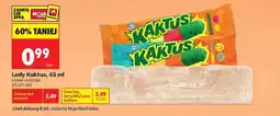 Biedronka Lody Kaktus, 45 ml oferta