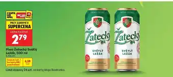 Biedronka Piwo Žatecký Světlý ležák 500 ml oferta