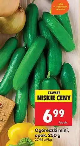 Biedronka Ogóreczki mini, opak. 250 g oferta
