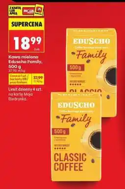 Biedronka Kawa mielona Eduscho Family, 500 g oferta