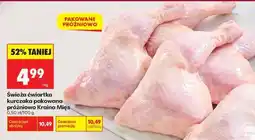 Biedronka Świeża ćwiartka kurczaka pakowana próżniowo Kraina Mięs oferta