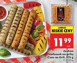 Biedronka Zestaw kiełbasek na grilla Czas na Grill , 375 g oferta
