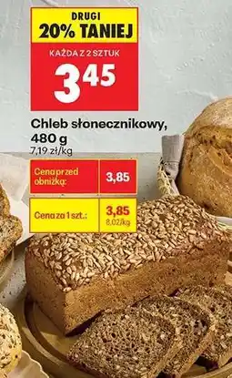 Biedronka Chleb słonecznikowy 480 g oferta