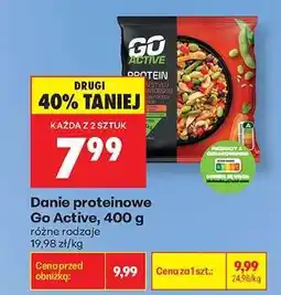 Biedronka Danie proteinowe Go Active, 400 g oferta