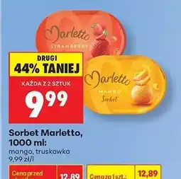 Biedronka Sorbet Marletto, 1000 ml oferta