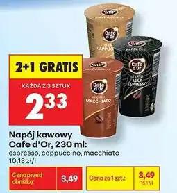 Biedronka Napój kawowy Cafe d'Or, 230 ml oferta