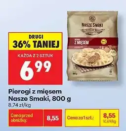 Biedronka Pierogi z mięsem Nasze Smaki, 800 g oferta