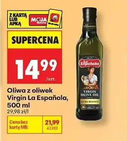 Biedronka Oliwa z oliwek Virgin La Española, 500 ml oferta