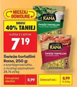 Biedronka Świeże tortellini Rana, 250 g oferta