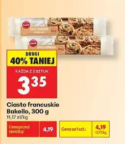 Biedronka Ciasto francuskie Bakello, 300 g oferta
