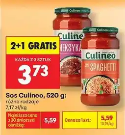 Biedronka Sos Culineo, 520 g oferta