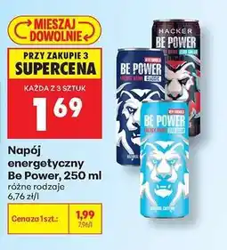 Biedronka Napój energetyczny Be Power 250 ml oferta