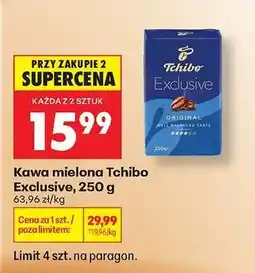 Biedronka Kawa mielona Tchibo Exclusive , 250 g oferta