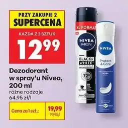 Biedronka Dezodorant w spray'u NIVEA , 200 ml oferta