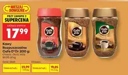 Biedronka Kawy Rozpuszczalne Cafe D’Or 200 g oferta