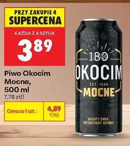 Biedronka Piwo Okocim Mocne, 500 ml oferta