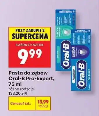 Biedronka Pasta do zębów Oral-B Pro-Expert, 75 ml oferta