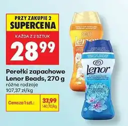Biedronka Perełki zapachowe Lenor Beads, 270 g oferta