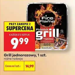 Biedronka Grill jednorazowy 1 szt oferta