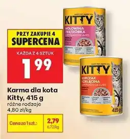 Biedronka Karma dla kota Kitty, 415 g oferta