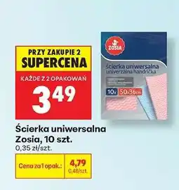 Biedronka Ścierka uniwersalna Zosia, 10 szt oferta