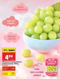 Biedronka Winogrono bezpestkowe Cotton Candy, 300 g oferta