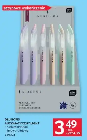 Długopis Automatyczny Light Academy