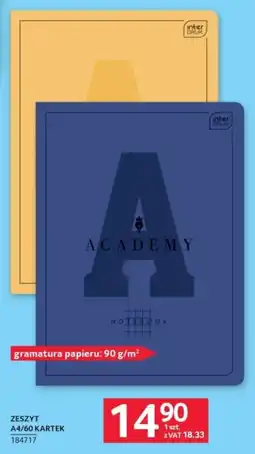 Selgros ZESZYT ACADEMY oferta